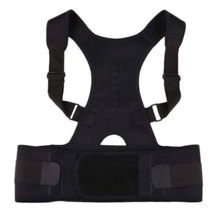 Adjustable Magnetic Posture Corrector Back Brace Support Belt – Standard Size