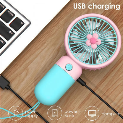 Portable Mini USB Rechargeable Fan