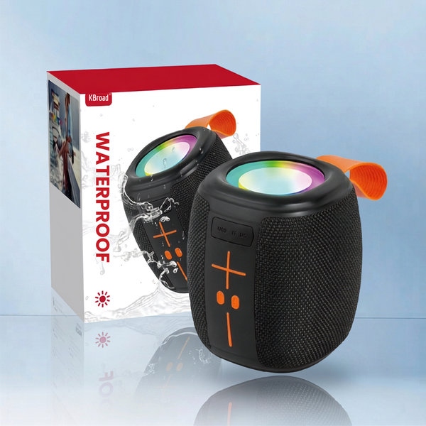 KTS-2310 Waterproof Bluetooth Speaker with RGB Lights