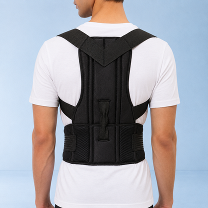 Adjustable Magnetic Posture Corrector Back Brace Support Belt – Standard Size