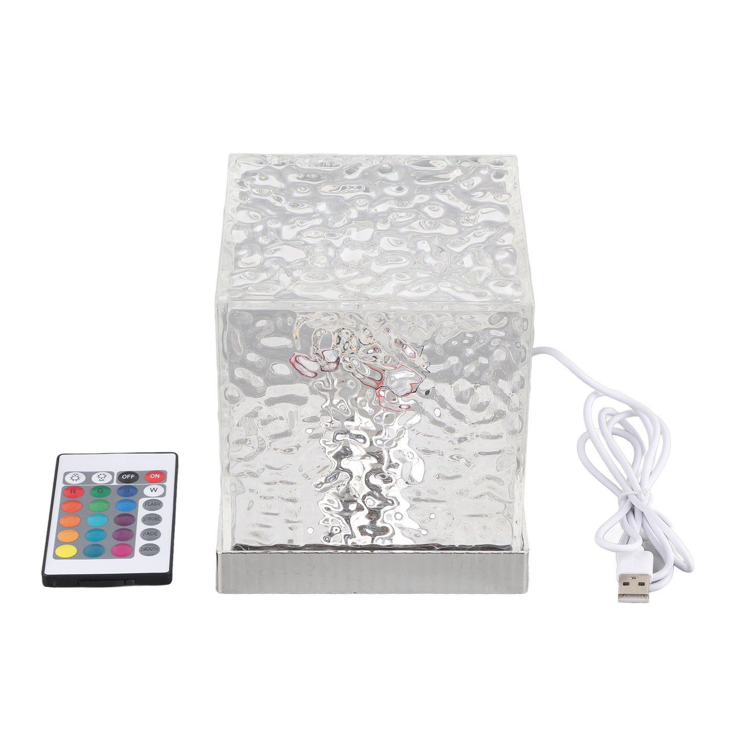 Rotating Water Ripple Night Light