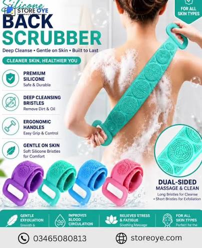 Silicone Back Scrubber | Aomela