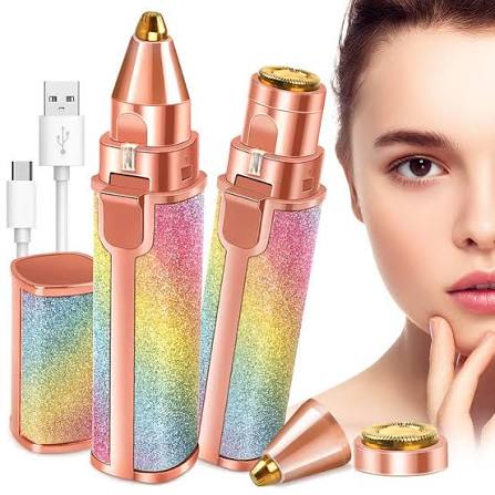 Flawless 2-in-1 Eyebrow Trimmer – USB Rechargeable