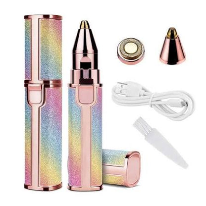 Flawless 2-in-1 Eyebrow Trimmer – USB Rechargeable