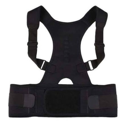 Adjustable Magnetic Posture Corrector Back Brace Support Belt – Standard Size