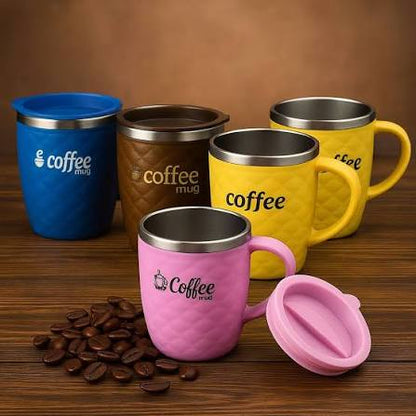 Eco Sip Stainless Steel Coffee Mug 400ml | Insulated Travel Cup