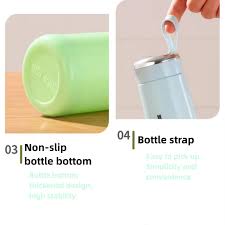 Nice Glass Bottle 400ml | Vacuum Flask with Loop Handle